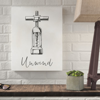 " Unwind Wine Bottle Opener "