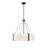 Millennium Lighting Telfar 3 Light Pendant Light with White Fabric Shade-103500876