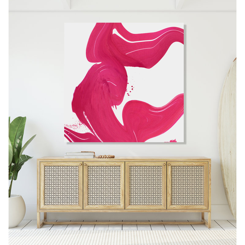 John Beard CollectionS Lipstick On Giclee Canvas Hand Embellished Art, Unframed, 30" H x 30" W x 2" D