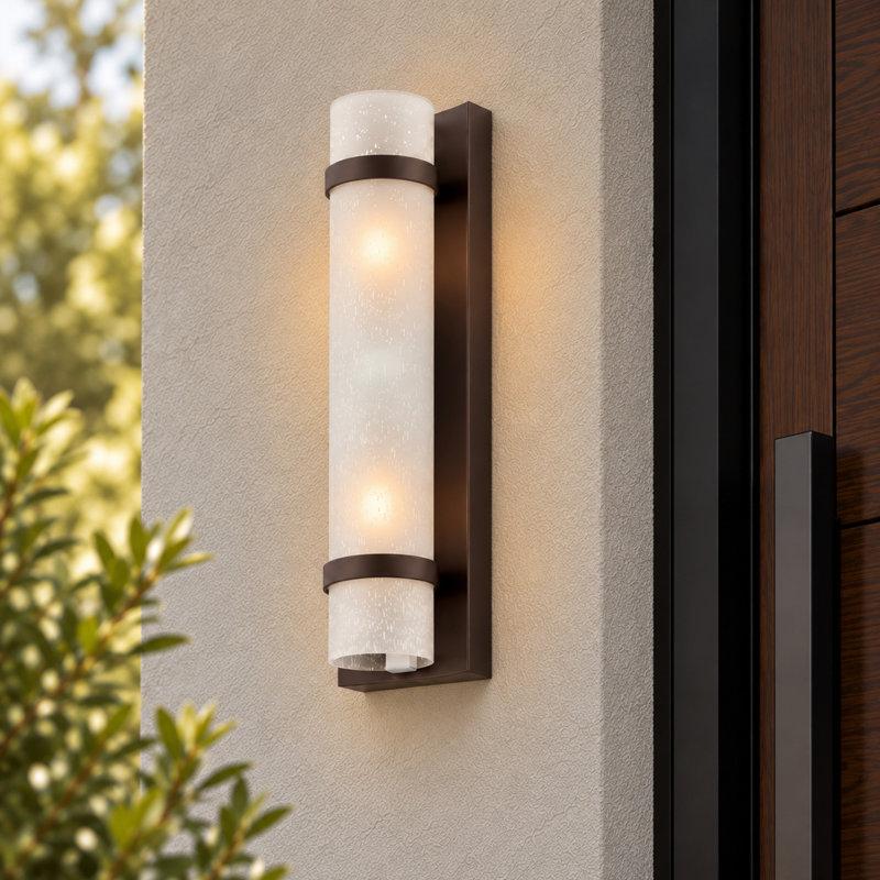 Chupp Metal Wall Light, Architectural Bronze