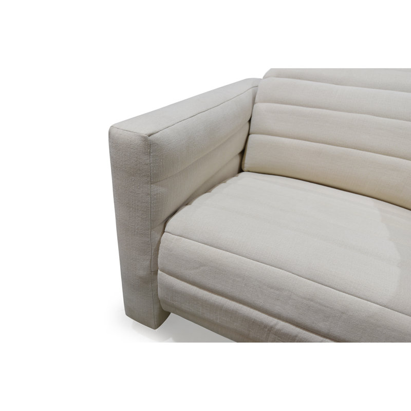 Juno Power Recliner Chair Off White, White