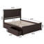 Lit plateforme en bois massif Fleenor avec pied de lit et tiroirs de rangement assortis-24578816-24578814