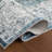 Prairie Medallion SplashGuard Machine Washable Area Rug-1594299440