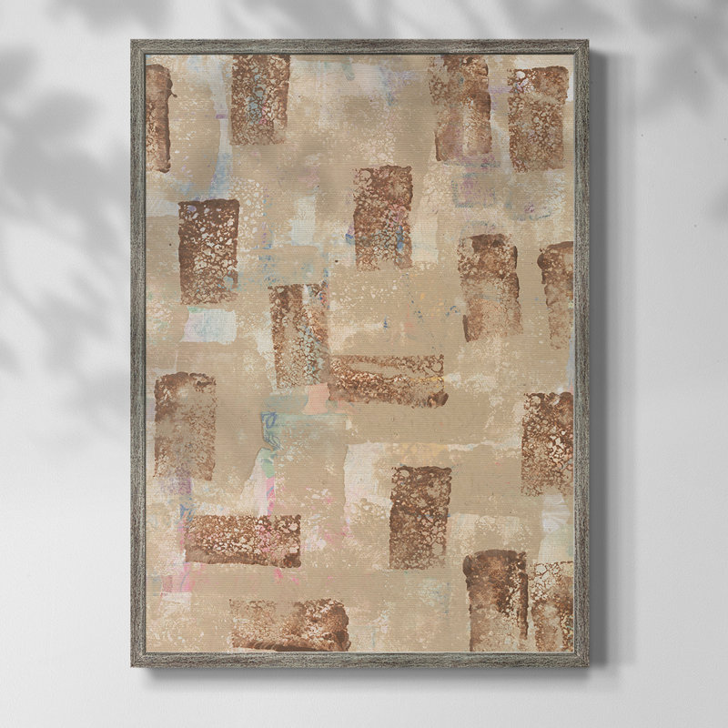 Impression encadrée «Hiding Hues II» - bois massif, H 11 po x l 9 po