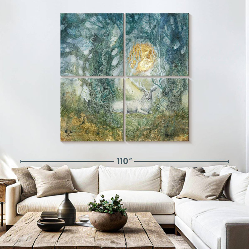 Kelan Coda, 74" H x 74" W