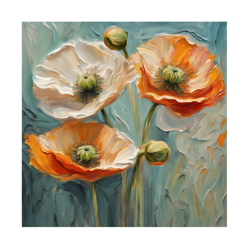 Art sur toile Tina Lavoie Impasto, H 24 po x l 24 po