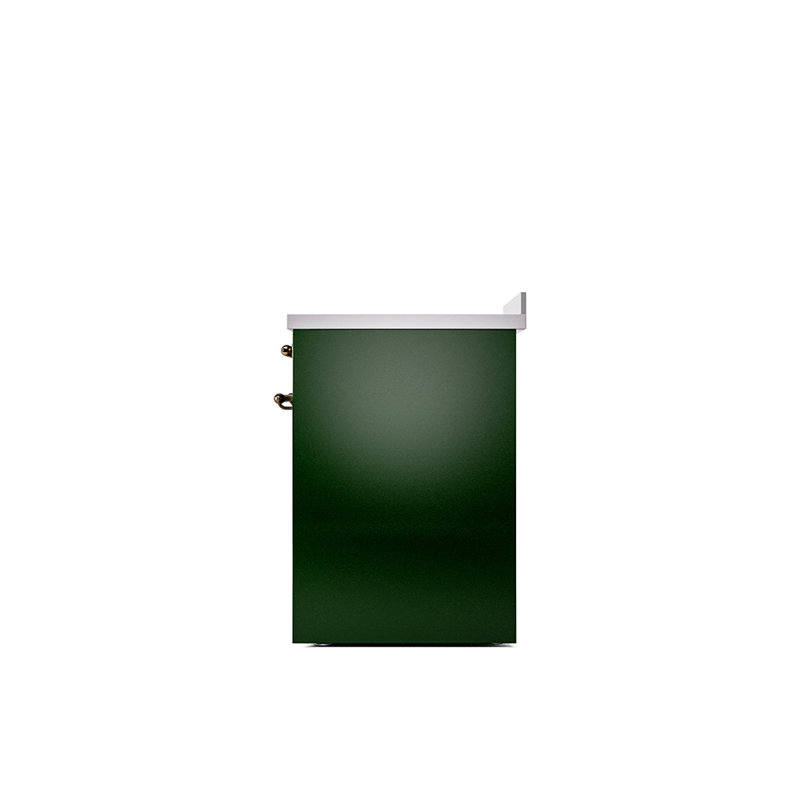 ILVE Nostalgie II 30 in Induction Range, Emerald Green/Bronze