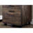 Contemporary Rolling File Box Cabinet, Brown, For Office Storage Use Cabinet On Wheels - Brown Laminate Finish And Drawer Handles