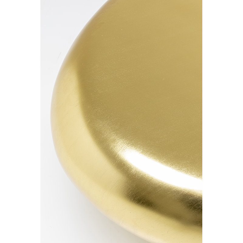 Pebble Block Coffee Table, Gold