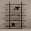Casey Large Bookcase Dark Brown-1554431098