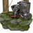 39"H Water Well Fountain with LED Lights for Patio