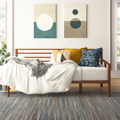 Lit de jour simple en bois massif Bazilijus