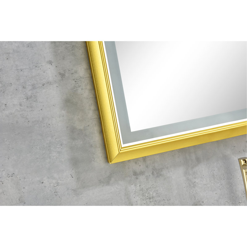 Miroir de salle de bain mural polyvalent à DEL avec fonctions avancées pour un meuble-lavabo idéal