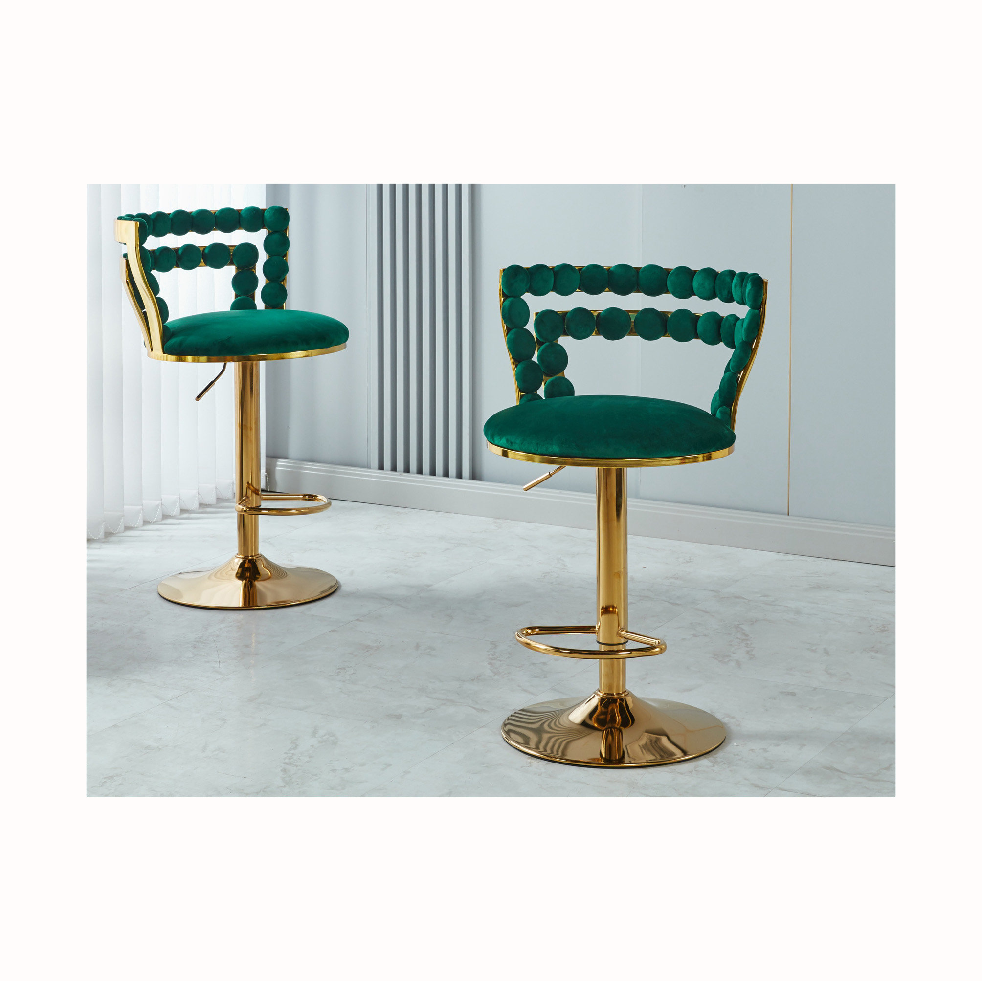 Everly Quinn Bar Stools Set of 2 | Wayfair