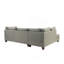 Canapé modulaire 3 pièces en gris