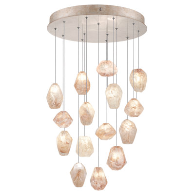 Luminaire suspendu rond 21 po Natural Inspirations