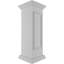 Poteau de poteau d'angle avec panneau, capitonnage et base (ensemble d'installation inclus)-89194911