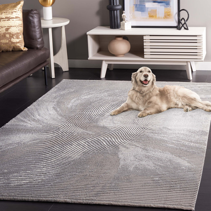 Friedeborg Performance Abstract Rug, Rectangle 5'3" x 7'7"