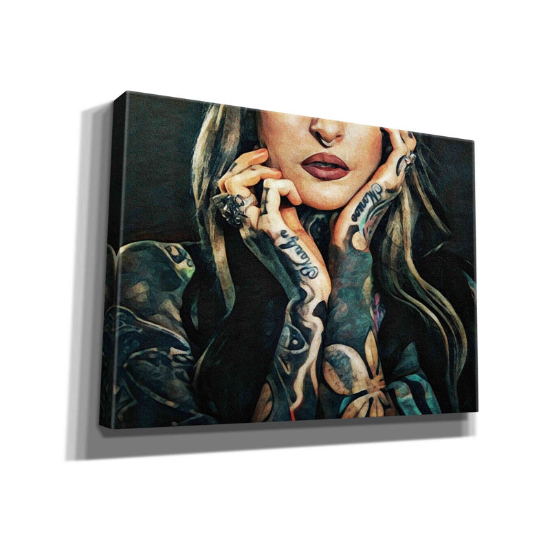 Impression sur toile tendue, H 40 po x l 54 po x P 1,5 po