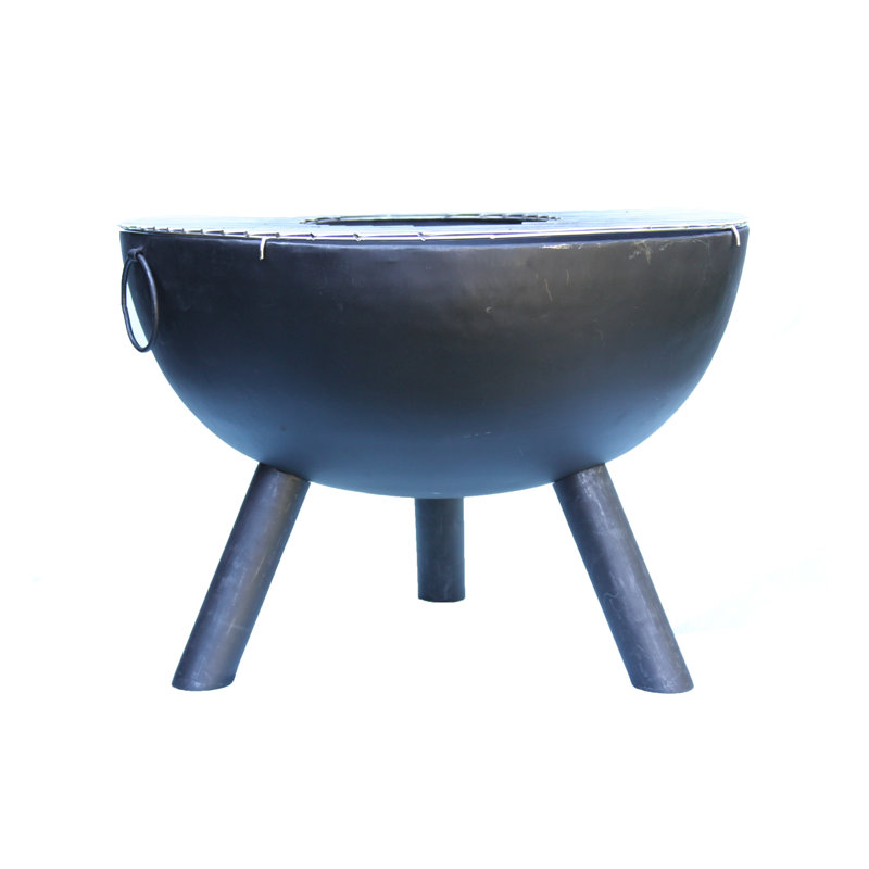 Casa Round Steel Smokeless Fire Pit, 51cm H x 70cm W x 70cm D