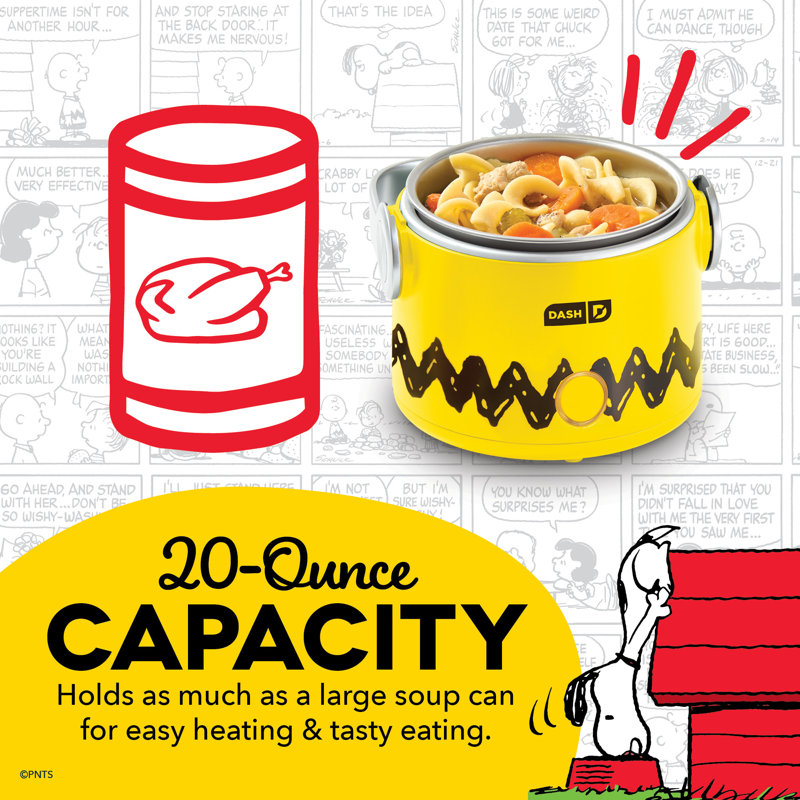Peanuts® x Dash Hot2Go Heated Lunch Box