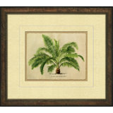 Small Crackled Horizontal Palm II Painting