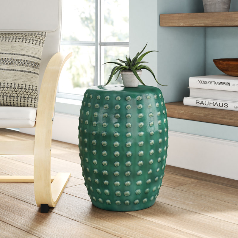 Manhattan Ceramic Accent Stool