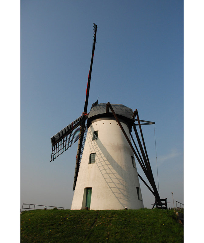 Moulin à vent en Belgique, H 18 po x l 12 po