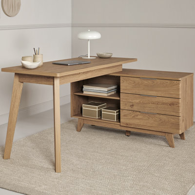 Arriaga Modular L-Shaped Computer Desk