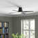 Cyril 52" CTC Black Light With Remote Ceiling Fan