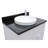 Crumley 31'' Free-standing Single Bathroom Vanity with Stone Vanity Top-27808924