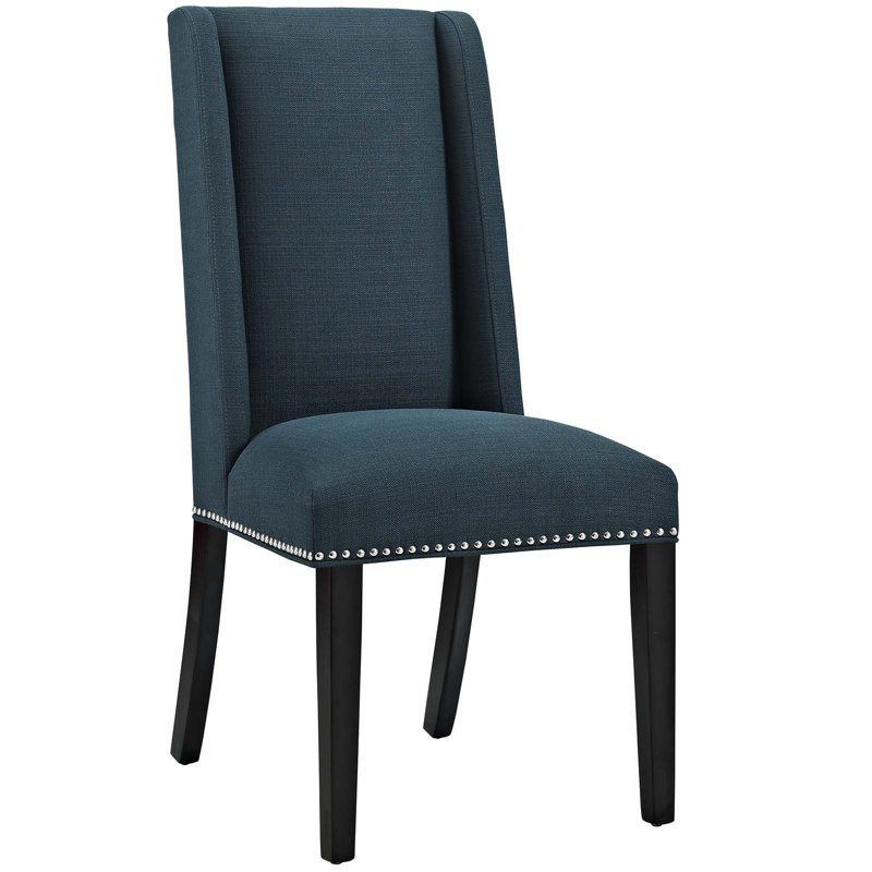 Baron Fabric Slipper Dining Chair by Modway, Azure