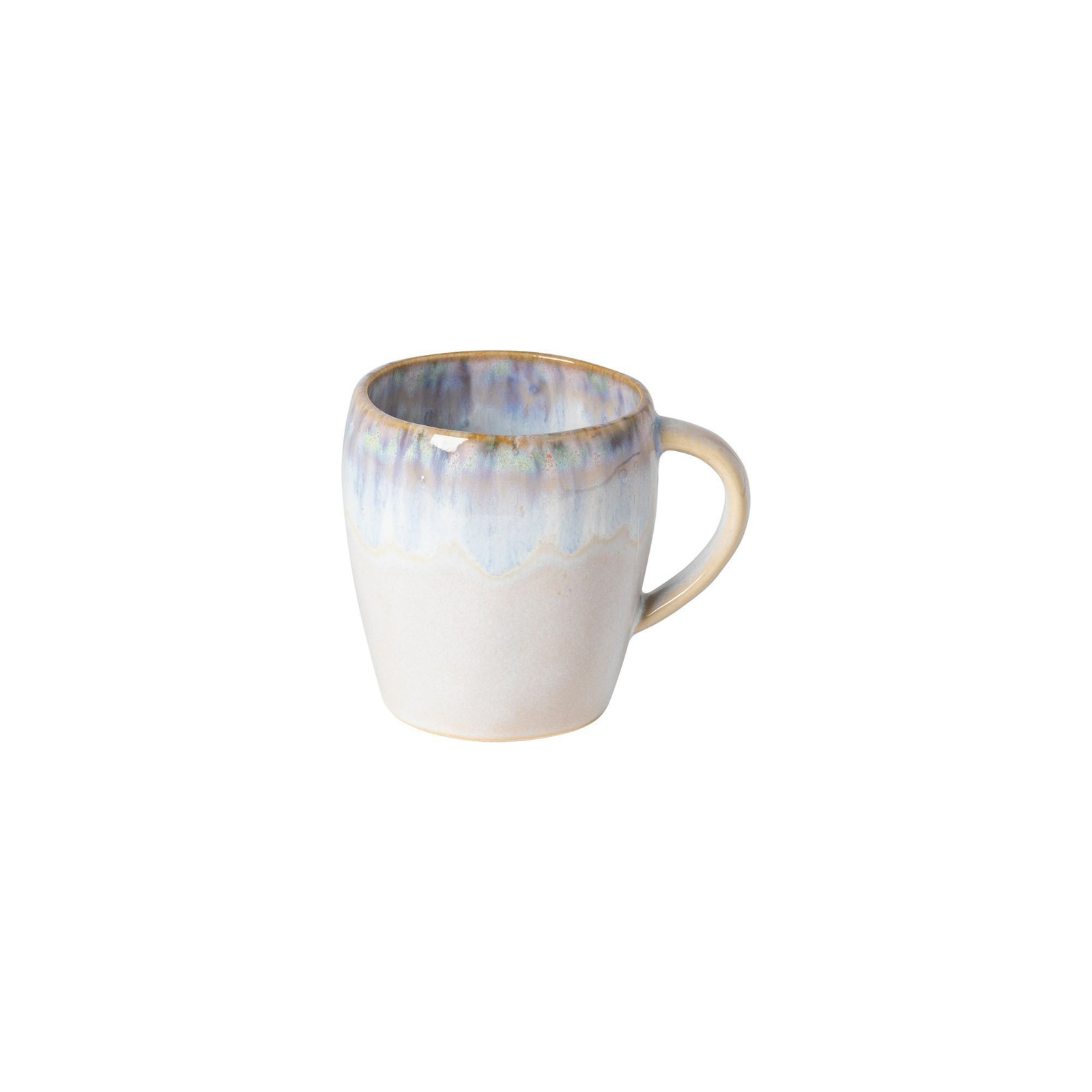 Brisa Handmade Stoneware Coffee Mug, Ria Blue