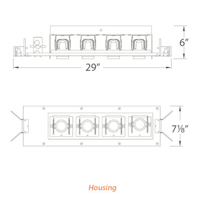 Adjustable Recessed Trim