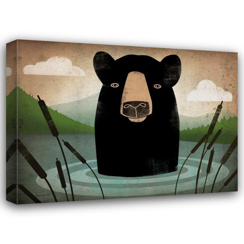 Art sur toile tendue par Millwood Pines, Fowler, Ryan, Skinny Dip, H 36 po x l 47 po