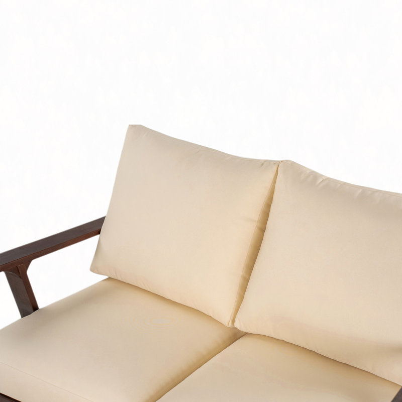 Ensemble de conversation 4 pièces pour 4 personnes avec ensemble de conversation pour terrasse et 4 personnes, Beige