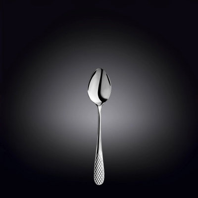 Julia Diamond Collection Stainless Steel Teaspoon