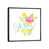 Black Floater Framed