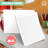 Scribbledo College Ruled Lined White Board Sheets For Students 9”x12” 