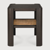 Panel Solid Wood End Table