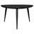Black Triangular Solid Wood Coffee Table