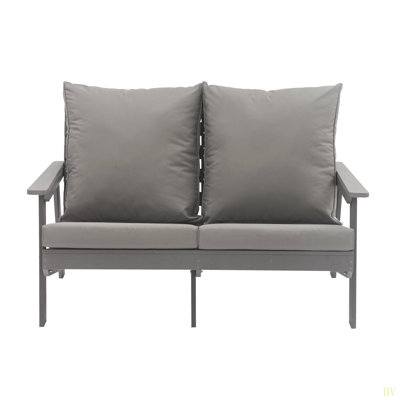 Patio Sofa Outdoor Loveseat Sofa 2-Seater