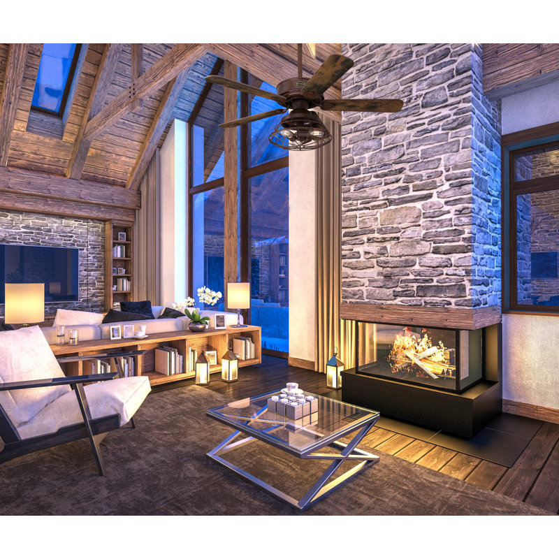 Barnett Ceiling Fan with Light Kit