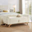 Banc de lit de 145 cm (57 po) en velours côtelé, au design moderne, avec rangement intégré-1643692530-1643692542