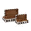 Cassia 2 Piece Carved Horn Decorative Nesting Boxes
