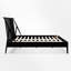 Lit plateforme en bois Mid-Century-1303918984-1303918980
