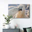 Ours polaire - photographie sur toile tendue-499074809