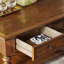 Table basse carrée rétro et luxueuse