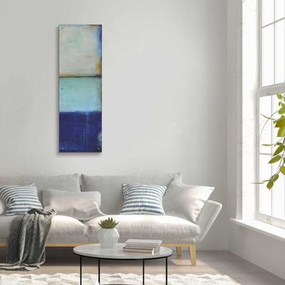 «Ocean 78 II» par Erin Ashley, art mural en verre acrylique
