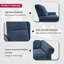 Fauteuil inclinable électrique 40,75 po